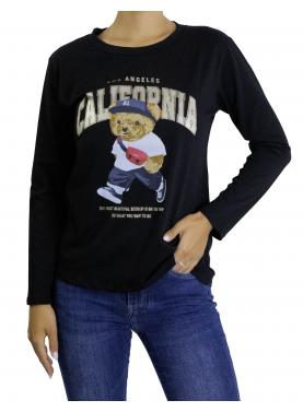 t shirt con stampa "California"